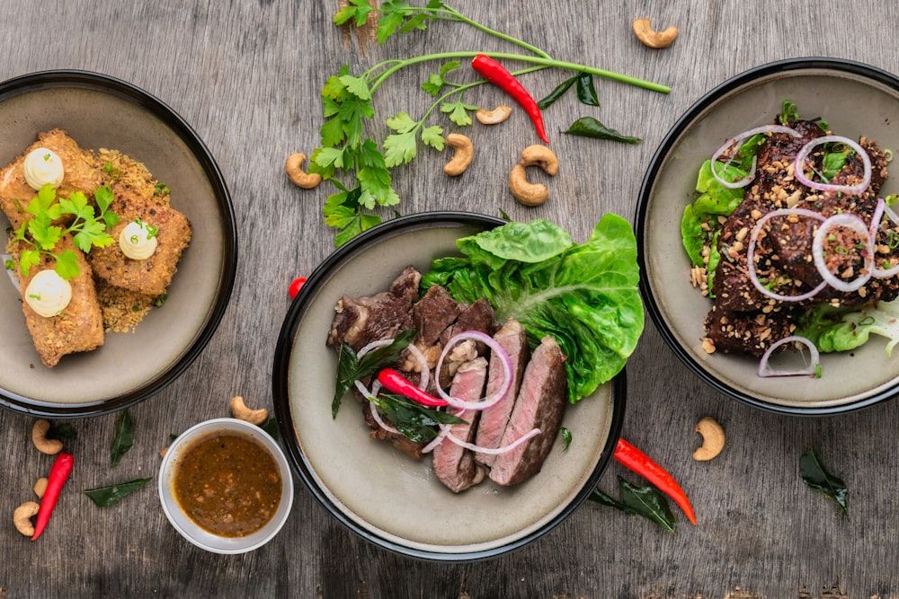 Selección de platos para compartir